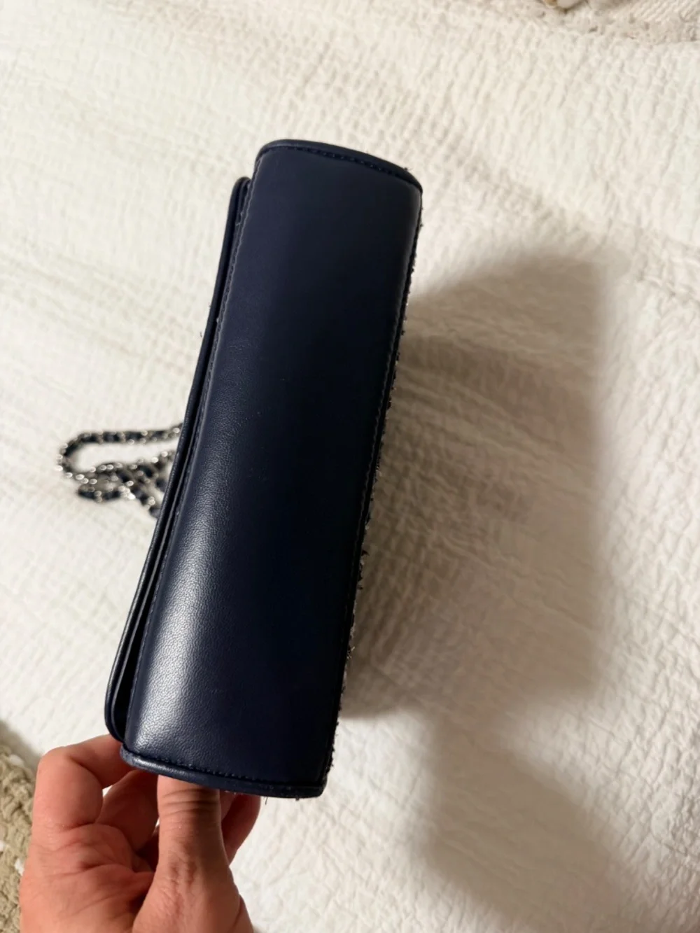Tory Burch Navy Shoulder Bag